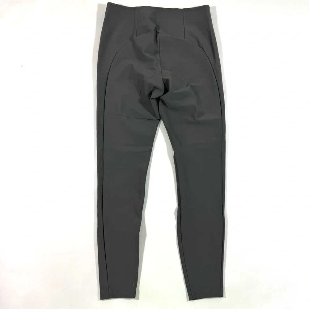 Athleta Madison Moto Legging Pants Skinny Green